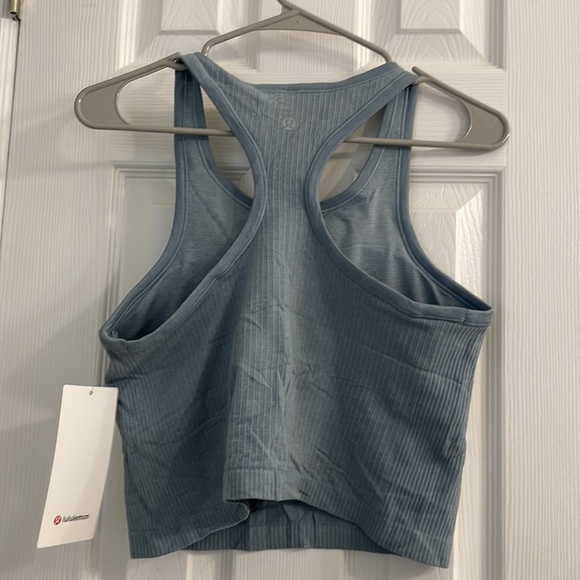 Lululemon Ebb To Street Racer Crop Tank size 10 NWT - Picture 3 of 3